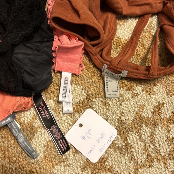 Free people bralets bundle aerie, forever 21, Victoria’s Secret, zenana small - Picture 5 of 5
